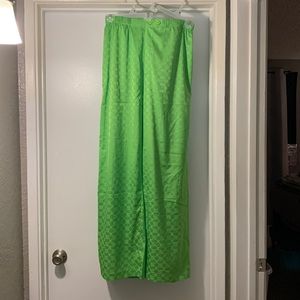 Savage X Fenty Green Sleep Pants // Men’s Medium